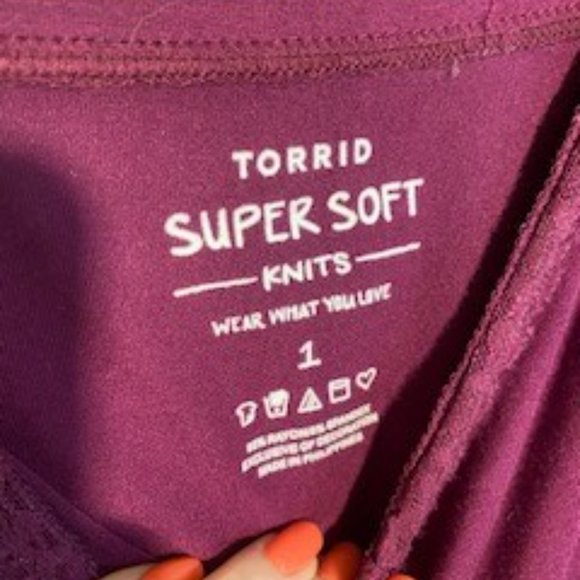 Torrid Super Soft Knits Tank Top - Size 1 - Picture 2 of 2